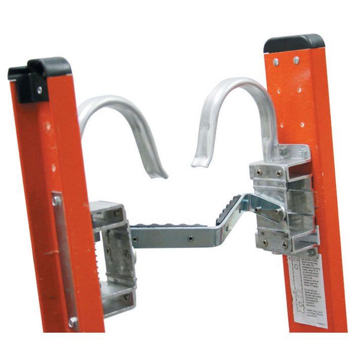 Werner 92-88 Cable Hook and V-Rung Assembly, Aluminum/Steel, for D6200-2 and D8200-2EQ Series Extension Ladders