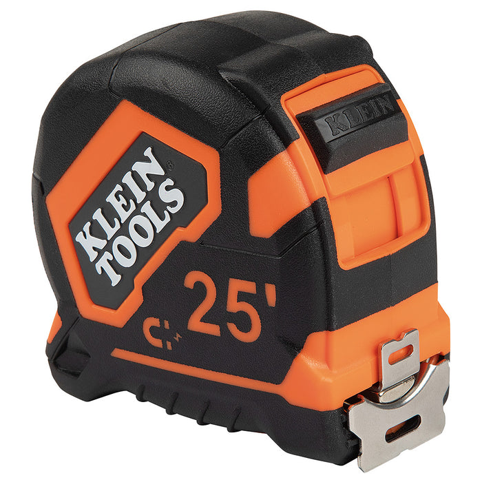 KLEIN TOOLS 25' Magnetic Double-Hook Tape Measure