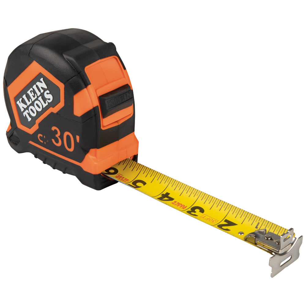 KLEIN TOOLS 30' Magnetic Double-Hook Tape Measure