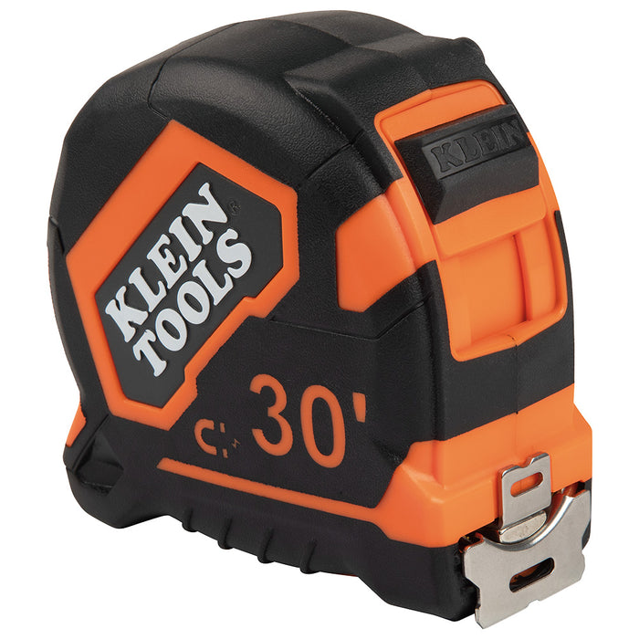 KLEIN TOOLS 30' Magnetic Double-Hook Tape Measure