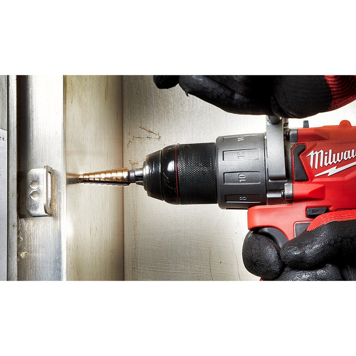 MILWAUKEE Cobalt Step Drill Bits