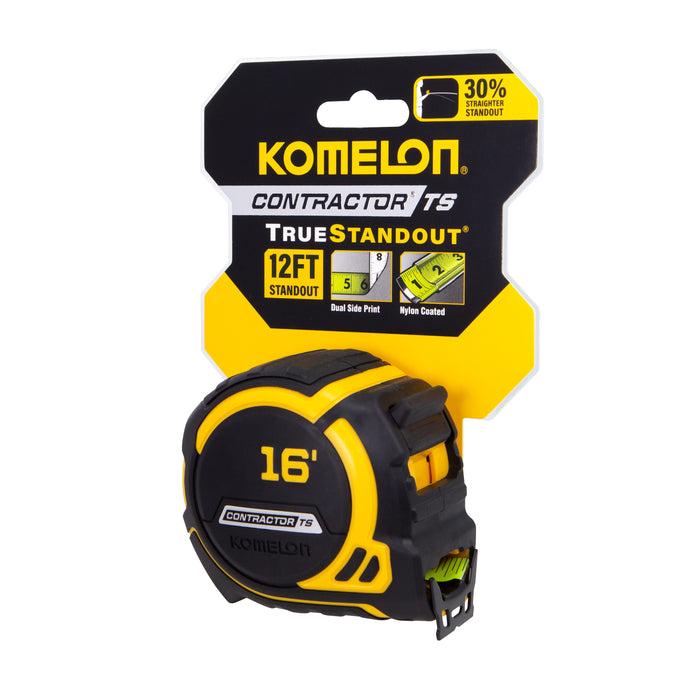 Komelon 16' x 1.25" Wide Blade Contractor TS Series