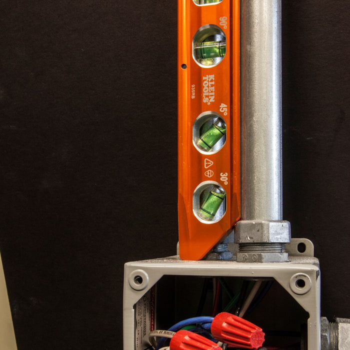 KLEIN TOOLS 8" Torpedo Billet Level w/ Rare-Earth Magnet