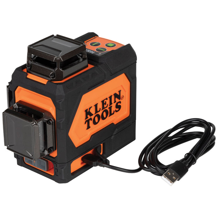 KLEIN TOOLS Rechargeable Self-Leveling Green Planar Laser Level