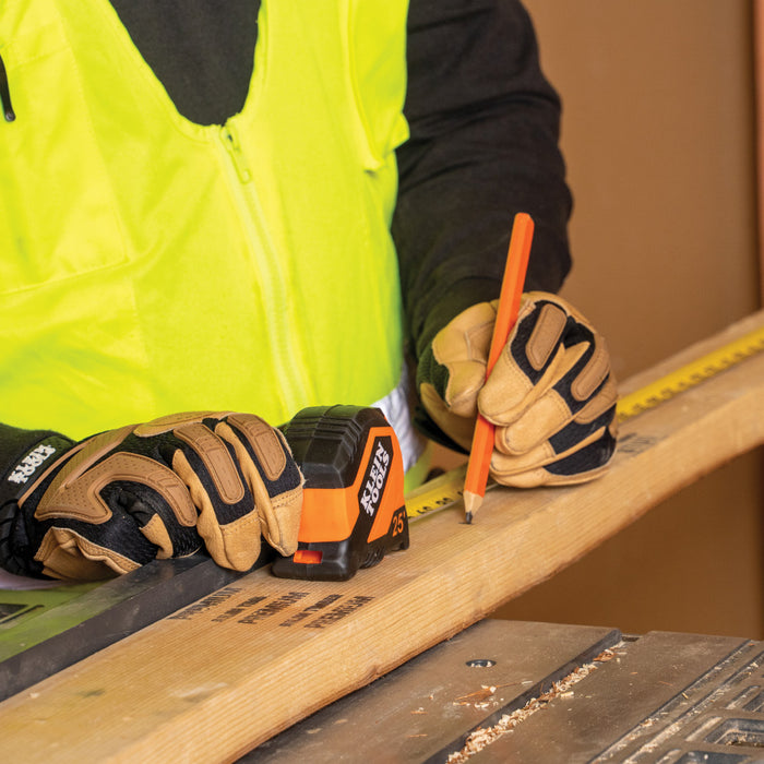 KLEIN TOOLS 25' Compact Double-Hook Tape Measure