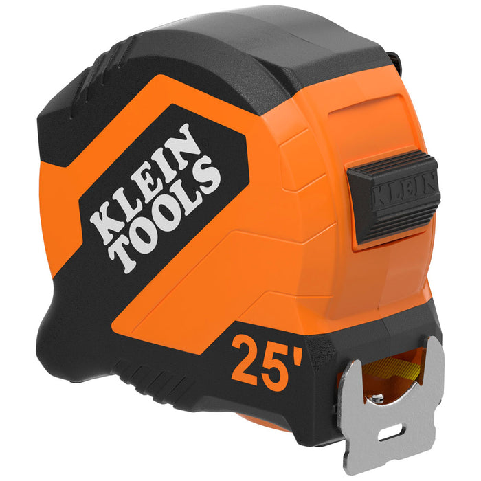 KLEIN TOOLS 25' Compact Double-Hook Tape Measure