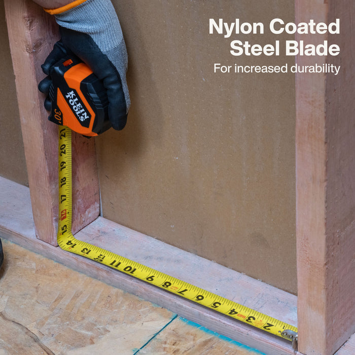 Klein Tools Tape Measure, 30-Foot Compact