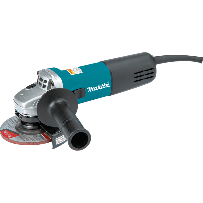 MAKITA 4‑1/2" Angle Grinder, w/ AC/DC Switch