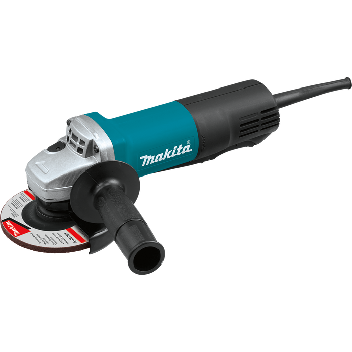 MAKITA 4‑1/2" Paddle Switch Angle Grinder, w/ AC/DC Switch