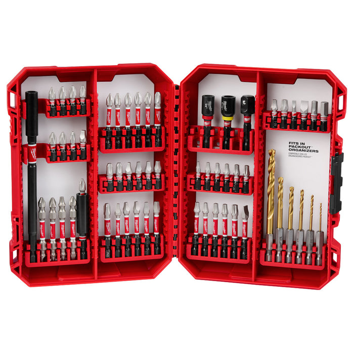 MILWAUKEE 60 PC. SHOCKWAVE IMPACT DUTY™ Drill & Drive Set