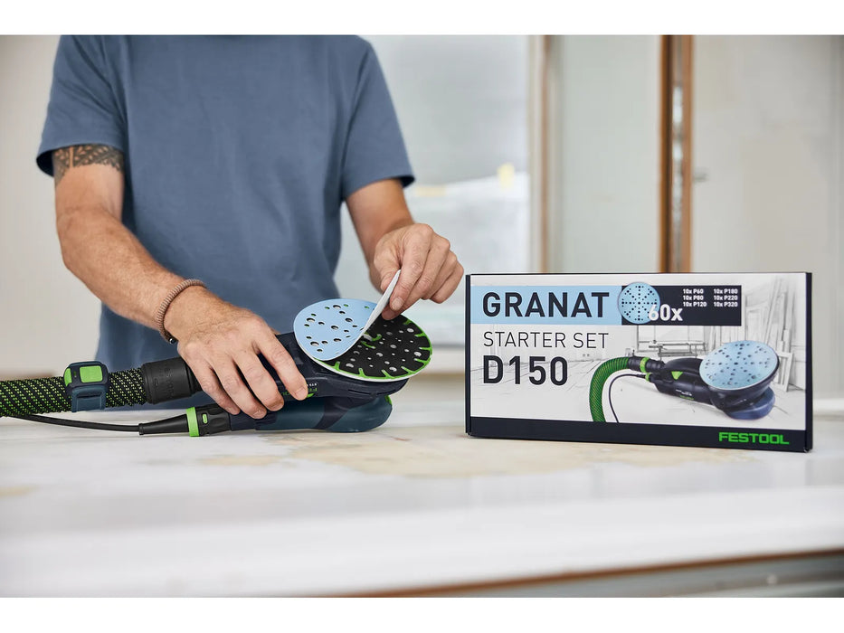FESTOOL Grit Abrasives Granat D150 GR-Set