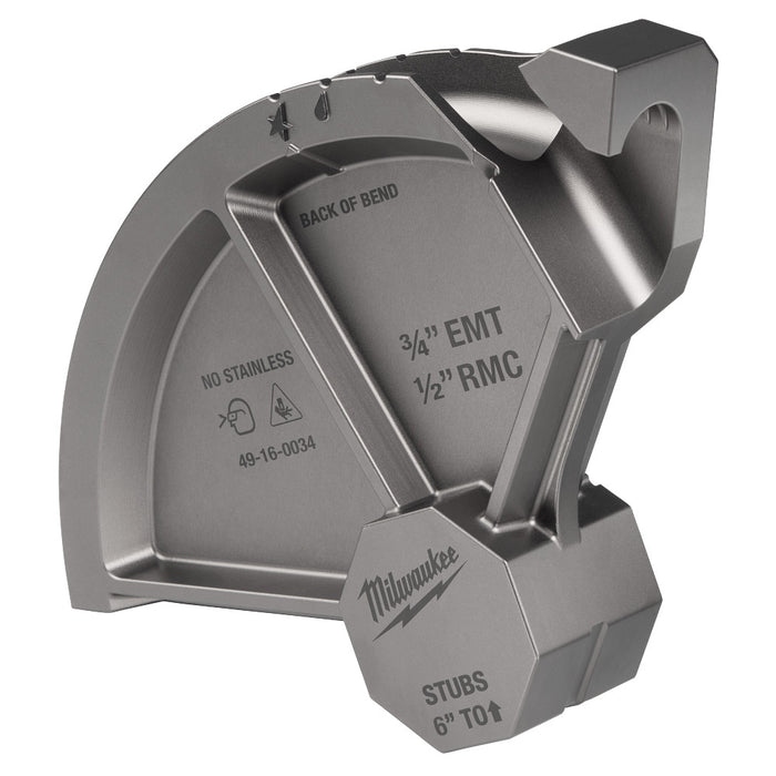 Milwaukee Tools 3/4” EMT / 1/2” RMC Conduit Bending Shoe 49-16-0034