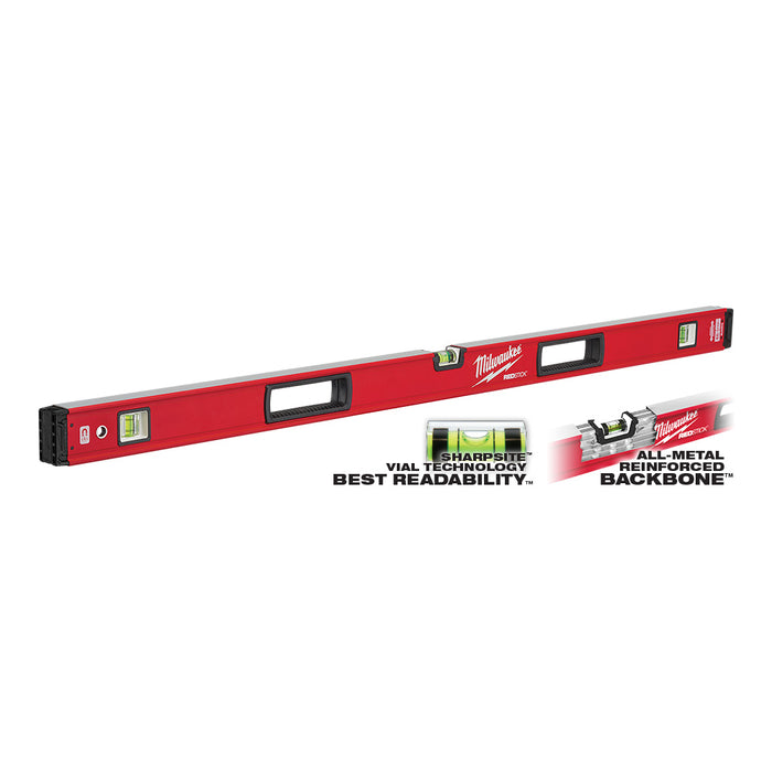 MILWAUKEE Nivel de caja magnético REDSTICK™ de 24"/48"
