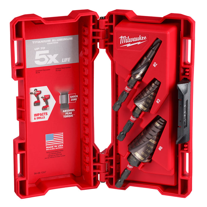 MILWAUKEE 3 PC. SHOCKWAVE™ IMPACT DUTY™ Mechanical Kit (#2, #3, #8)