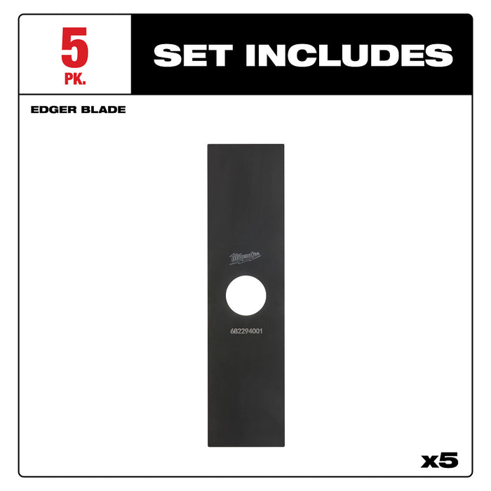 MILWAUKEE 8" Edger Blade (5 PACK)