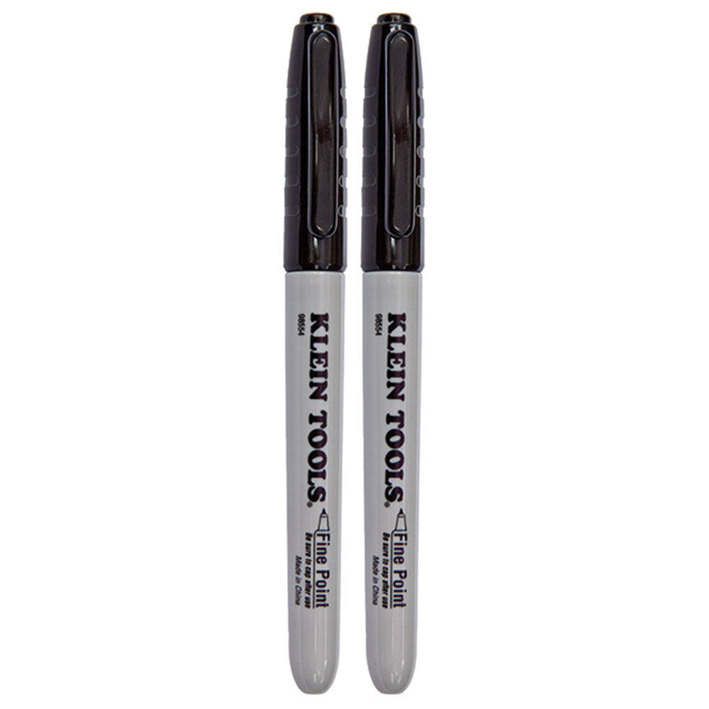 KLEIN TOOLS Fine Point Permanent Markers (2 PACK)
