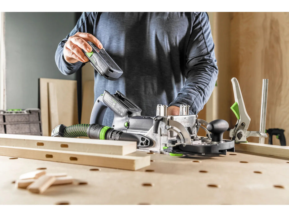 FESTOOL Cordless DOMINO Joiner DOMINO DFC 500 E-Basic