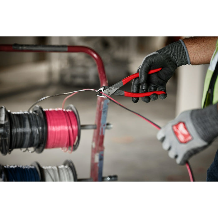MILWAUKEE 7" Diagonal Dipped Cutting Pliers