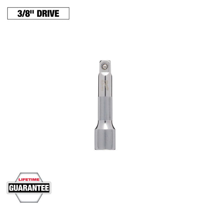 Extensión MILWAUKEE de 3/8" con accionamiento de 3"
