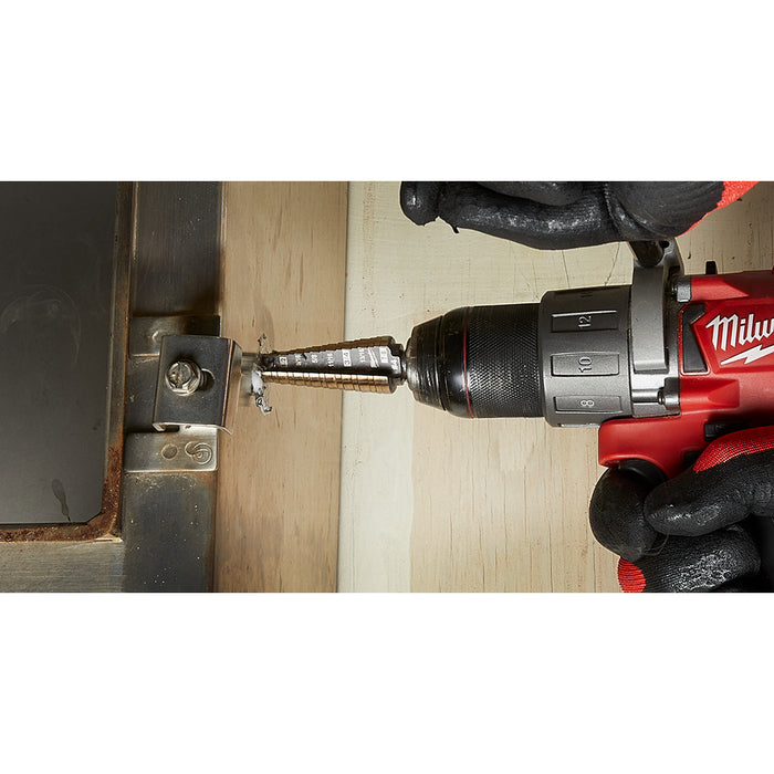 MILWAUKEE Cobalt Step Drill Bits