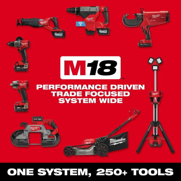 Milwaukee M18 FUEL 1/2" High Torque Impact Wrench and Grease Gun Combo Kit M18 2967-22GG