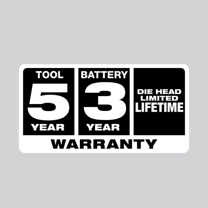 Roscadora de tubos compacta MILWAUKEE M18 FUEL™ con kit ONE-KEY™ con cabezales roscadores compactos de aluminio forjado NPT de 1/2" - 1-1/4"