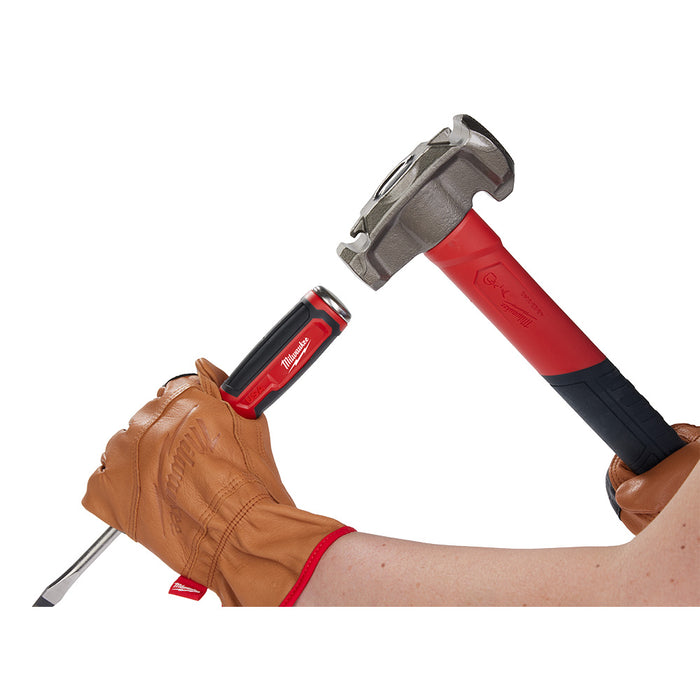 MILWAUKEE 3/8" Slotted 8" Cushion Grip Demolition Screwdriver