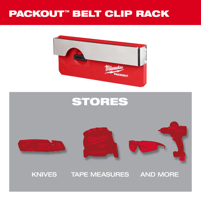 Soporte con clip para cinturón MILWAUKEE PACKOUT™