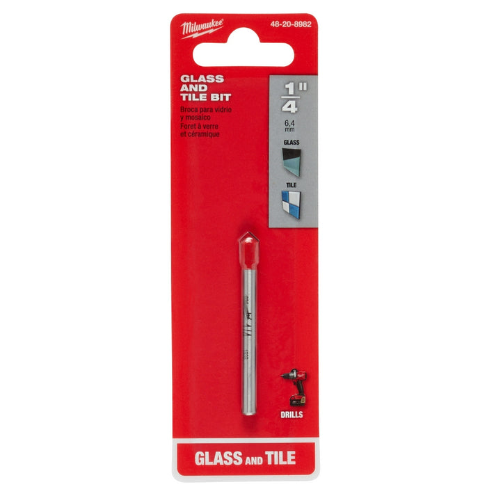 MILWAUKEE Glass & Tile Drill Bits