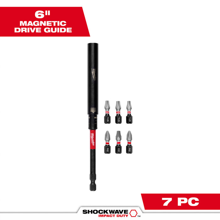 Milwaukee Tools SHOCKWAVE 7PC IMPACT DRIVE GUIDE 48-32-4518