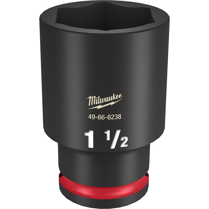 MILWAUKEE SHOCKWAVE Impact Duty 1/2" Drive 1-1/2" de profundidad 6 puntos dado