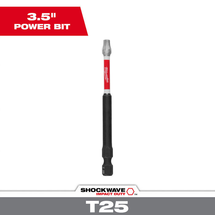 Milwaukee Tools T25 3.5” Power Bit 1PK 48-32-4561