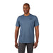 Hybrid Work Tee - SS Blue 2X
