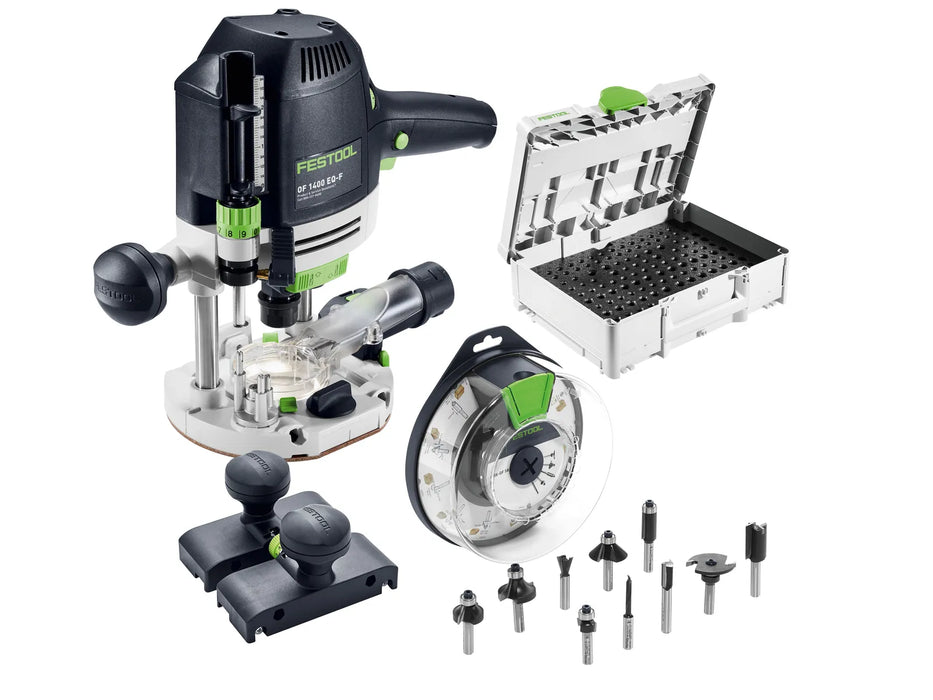 FESTOOL OF 1400 Starter Set OF 1400 EQ-F-Plus/XL