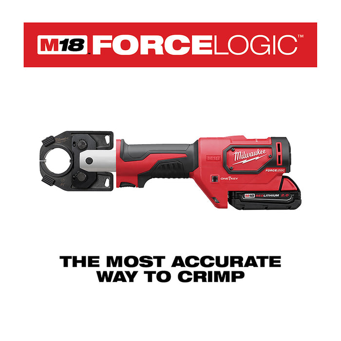 MILWAUKEE M18 FORCE LOGIC 600 MCM Crimper Kit