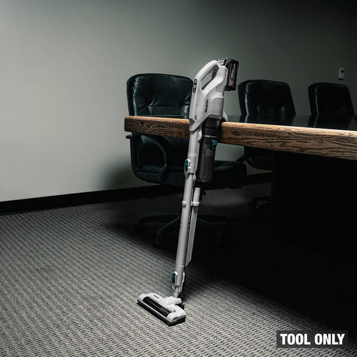Makita GLC04Z 40V max XGT® Brushless Cordless Cyclonic Power Brush Head 4-Speed Compact Stick Vacuum, Tool Only