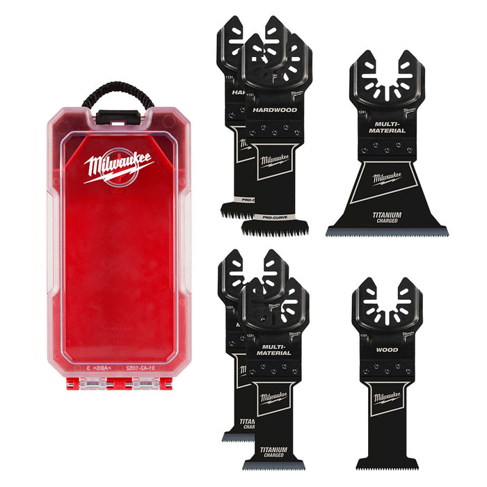 MILWAUKEE 6 PC. OPEN-LOK™ Multi-Tool Blade Variety Kit
