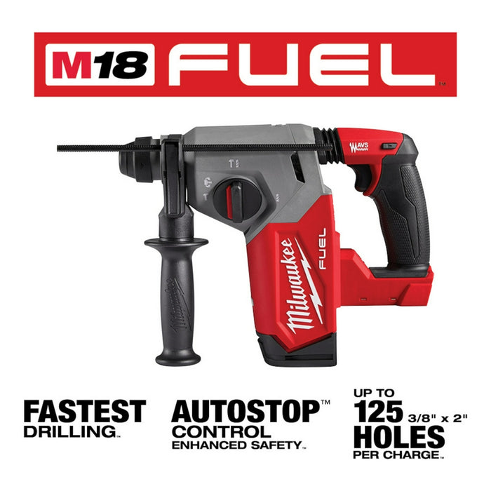MILWAUKEE M18 FUEL™ 1" SDS PLUS Rotary Hammer (Tool Only)