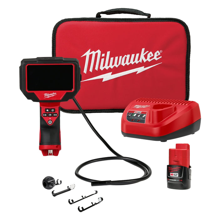 MILWAUKEE M12 M-SPECTOR 360 4' Inspection Camera Kit