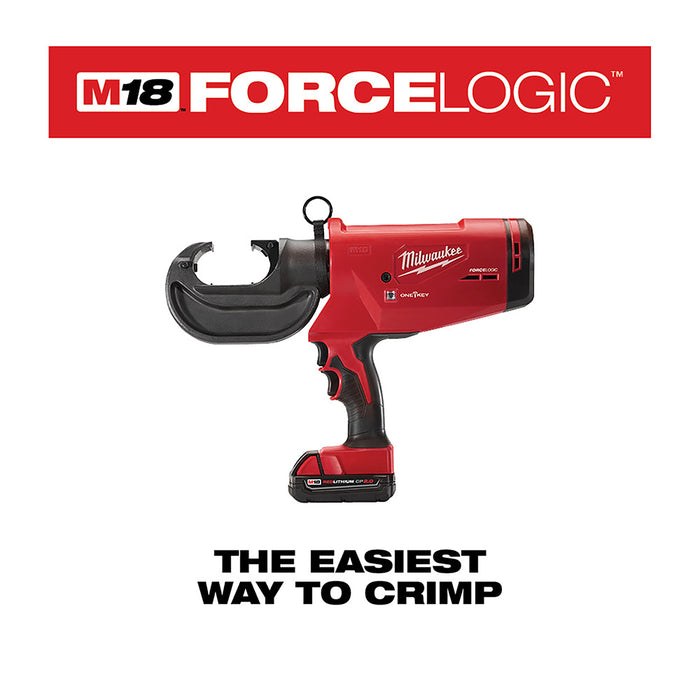 MILWAUKEE M18 FORCE LOGIC 750 MCM Crimper Kit