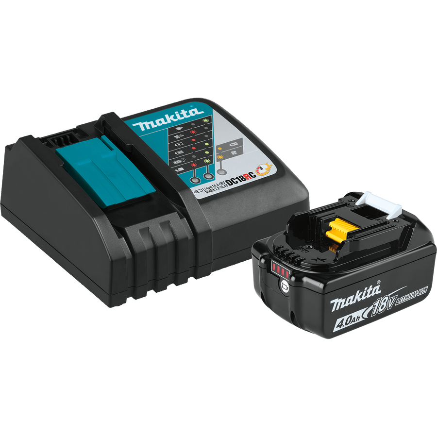MAKITA OUTDOOR ADVENTURE™ 18V LXT® 4.0Ah Battery & Charger Starter Pack