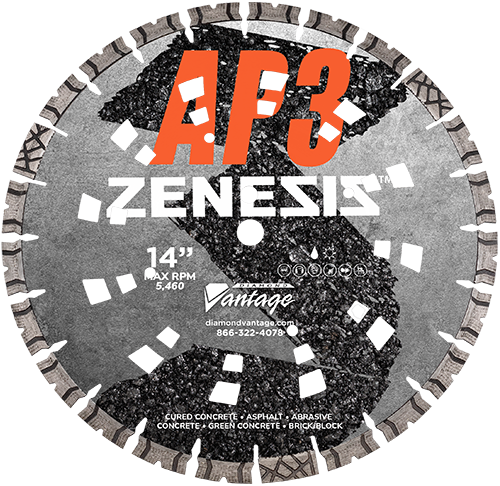 DIAMOND VANTAGE ZENESIS™ AP3 All Purpose Blades