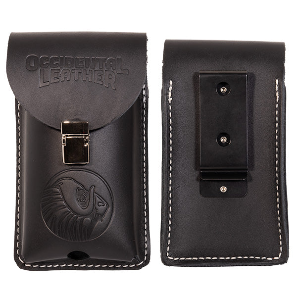 Funda para teléfono de cuero XL con clip OCCIDENTAL LEATHER