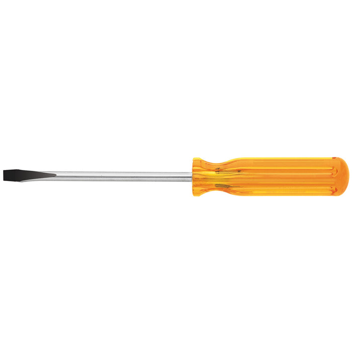 KLEIN TOOLS 5/16" Keystone Screwdriver w/ Plastic Handle, 6" Shank