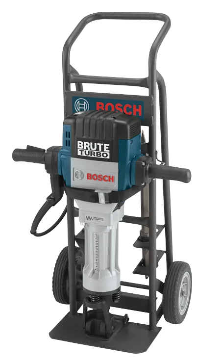 BOSCH Brute Turbo 1-1/8" Hex Breaker Hammer w/ Deluxe Cart