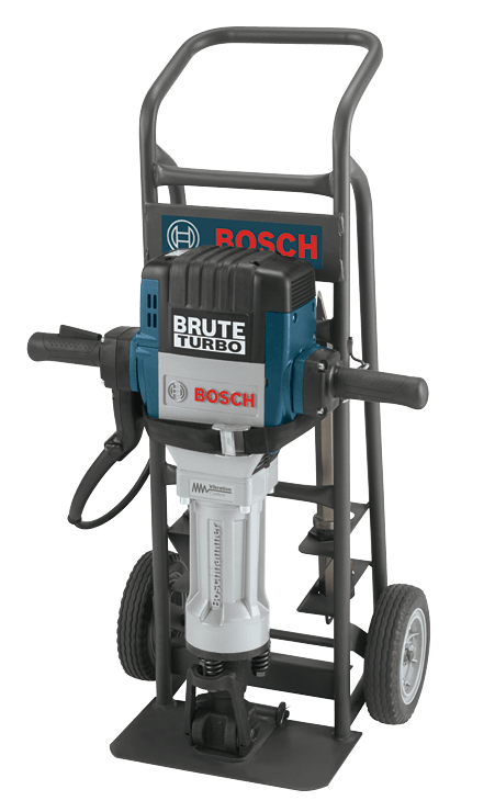 BOSCH Brute Turbo 1-1/8" Hex Breaker Hammer w/ Deluxe Cart