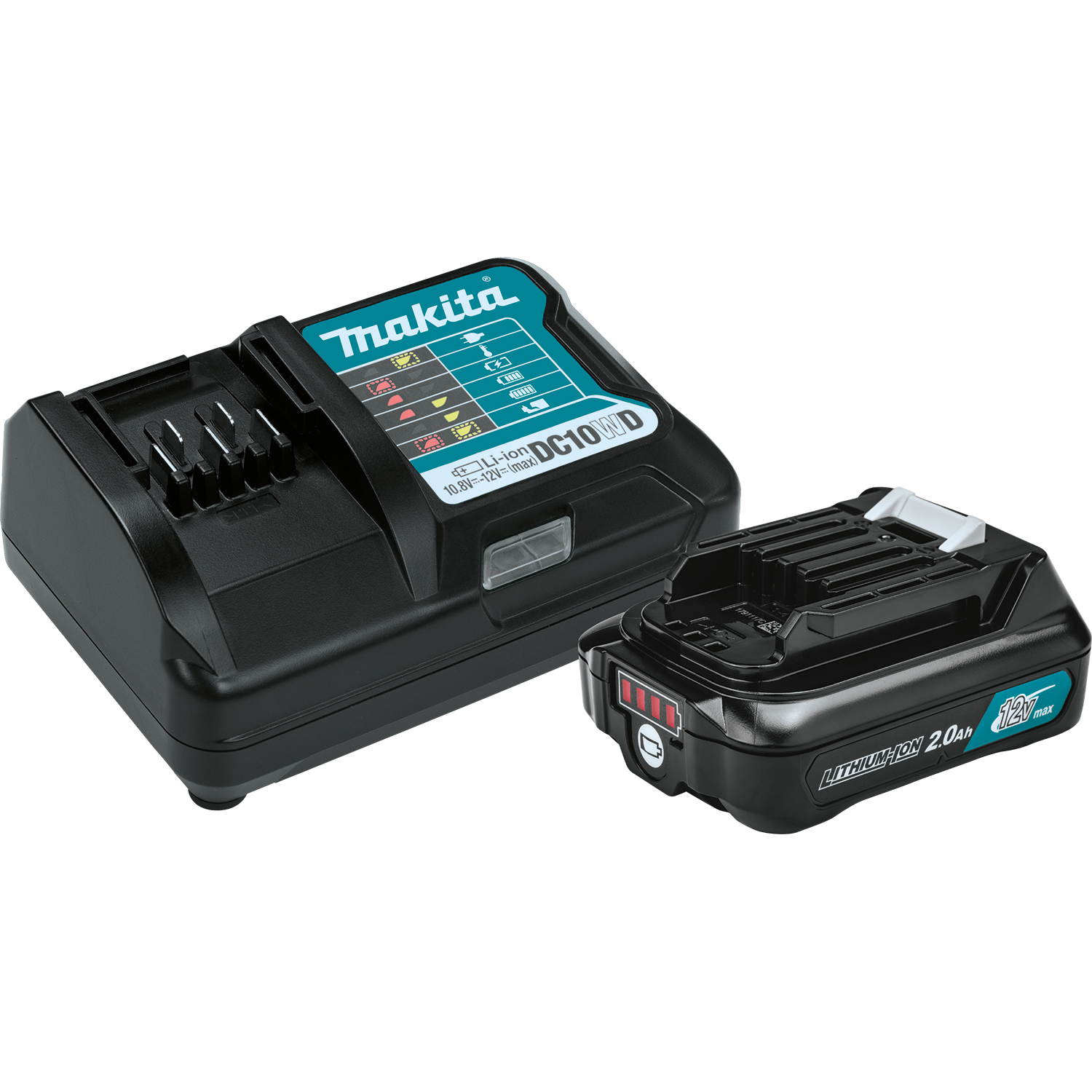 MAKITA 12V MAX CXT® 2.0Ah Battery & Charger Starter Pack – The Power ...