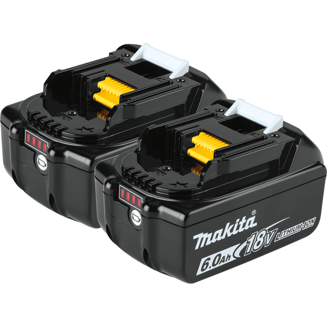 MAKITA 18V LXT® 6.0Ah Battery (2 PACK)