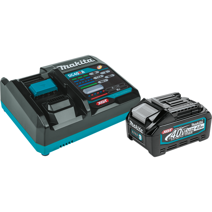 MAKITA 40V MAX XGT® 4.0Ah Battery & Charger Starter Pack