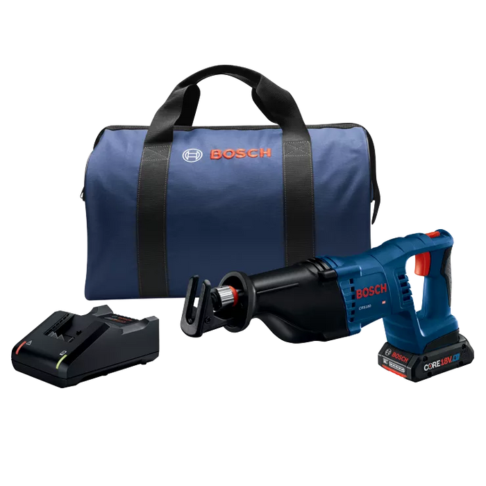 BOSCH 18V 1-1/8" D-Handle Reciprocating Saw Kit